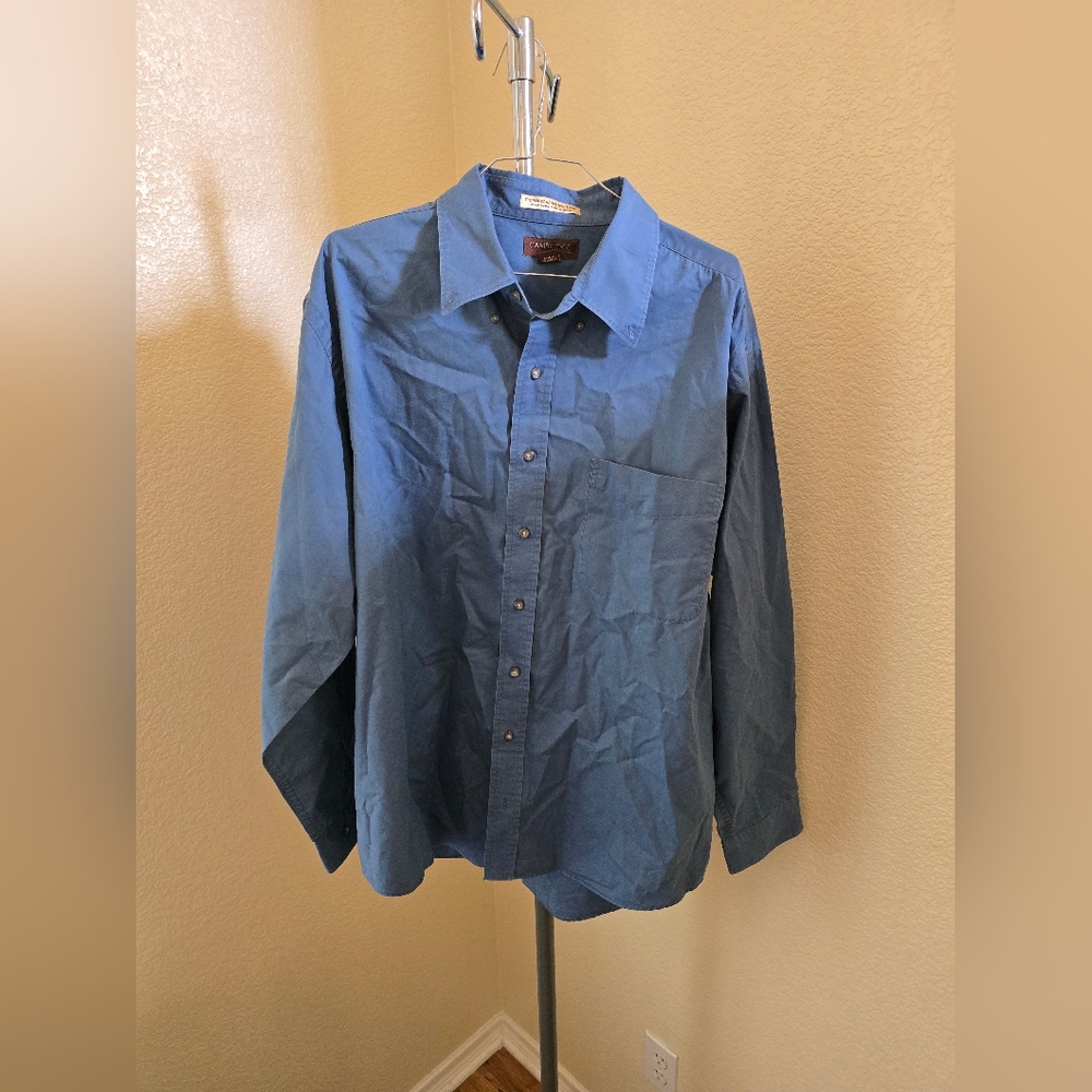 Cambridge Long Sleeve Button Down Shirt With Pocket